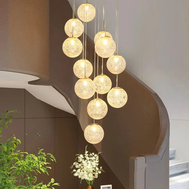 Nordic Home Decoration Stair Chandelier