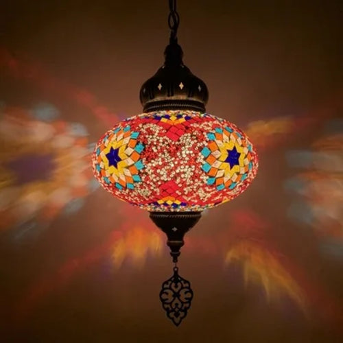 25cm Turkish Mosaic Wall Lamps Luminaria Applique Murale Intérieur Led