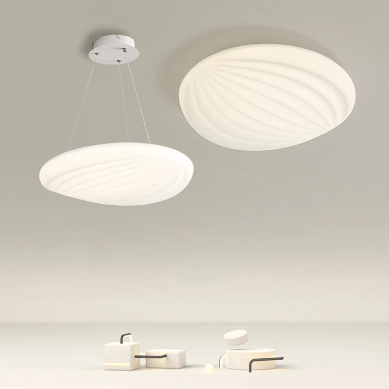 Modern Cream Style LED Pendant Light - Bedroom LED Chandelier