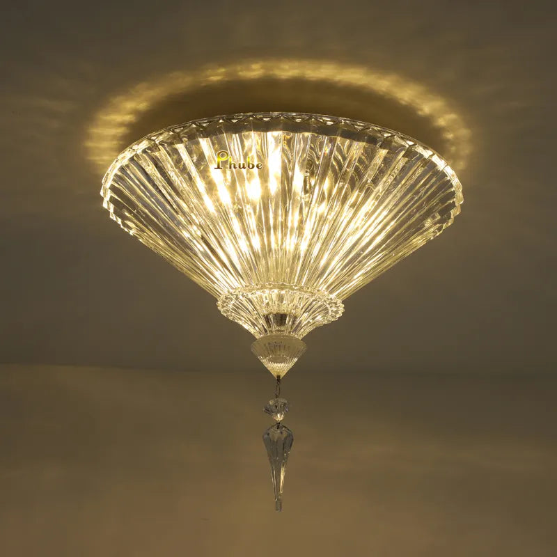 Modern  Crystal Ceiling lamps Lighting Interior Home Decor Lustre