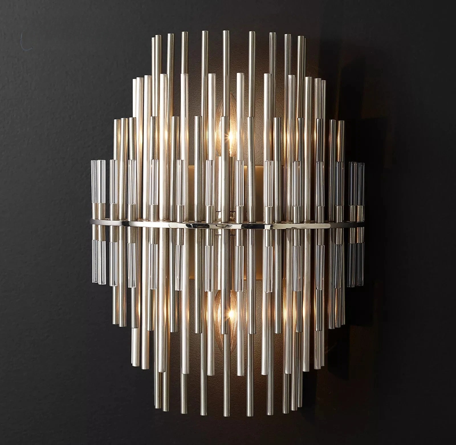 Emile Sconce Modern Retro LED Brass Wall Lamps Lustre Living Room