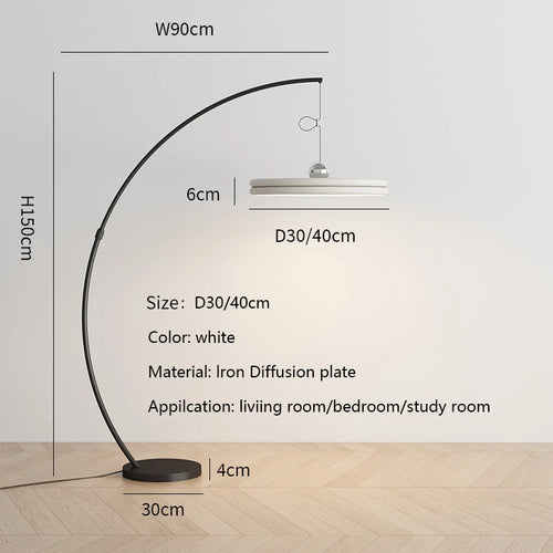 Nordic Minimalism LED Floor Lamps Modern Light Luxury Living Room