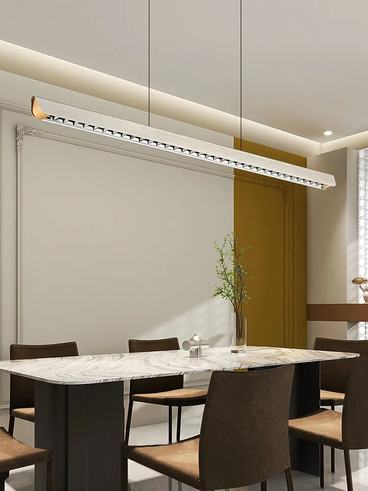 Modern Luxury Long Bar Restaurant chandelier Light Italian Minimalist