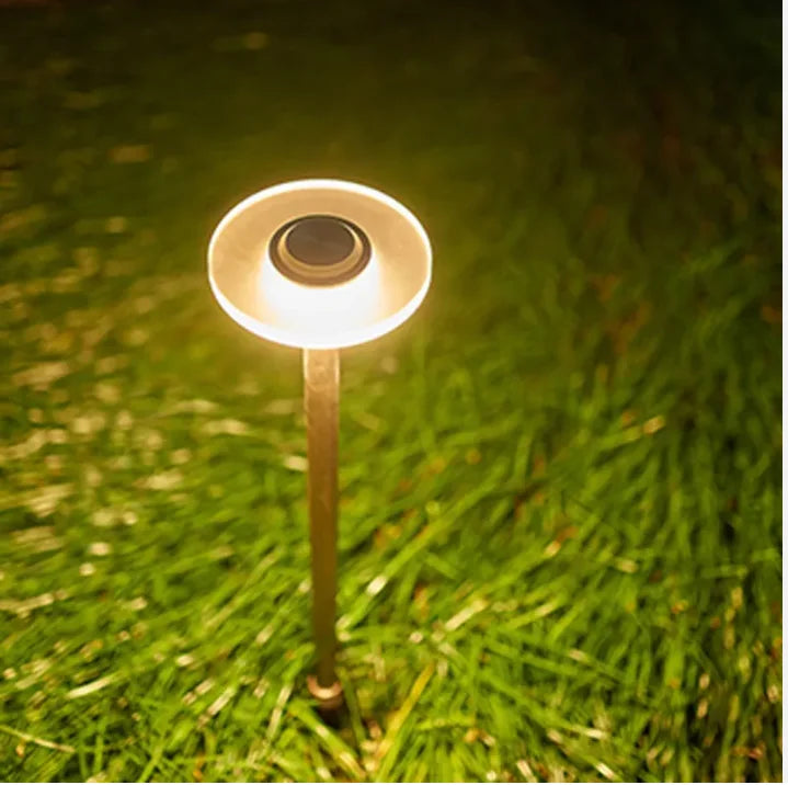 6W outdoor garden lawn light Waterproof IP65 brass creative light