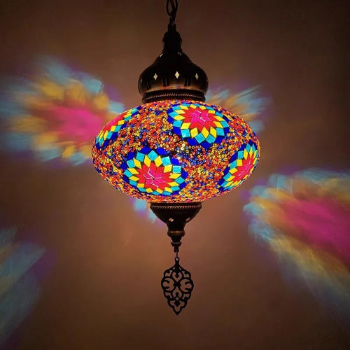 25cm Turkish Mosaic Wall Lamps Luminaria Applique Murale Intérieur Led