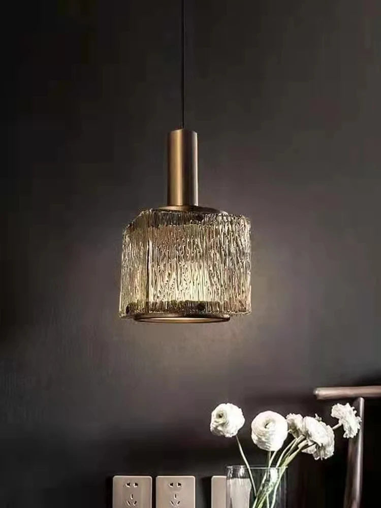 Nordic light luxury simple chandelier bedroom bedside lamp creative
