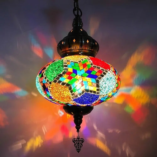 25cm Turkish Mosaic Wall Lamps Luminaria Applique Murale Intérieur Led