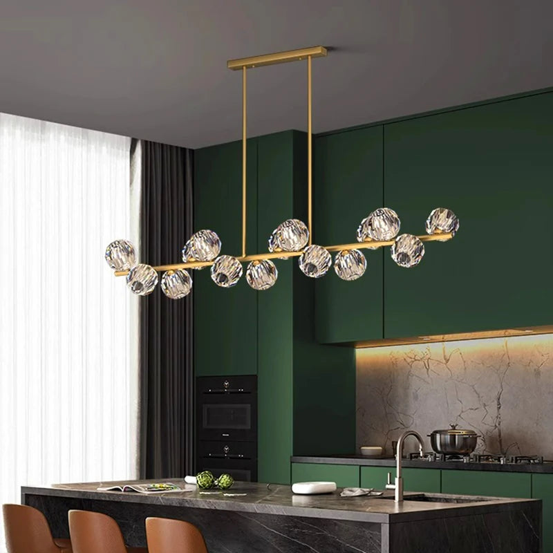 Luxury Crystal Living Room Chandelier Pendant Lights