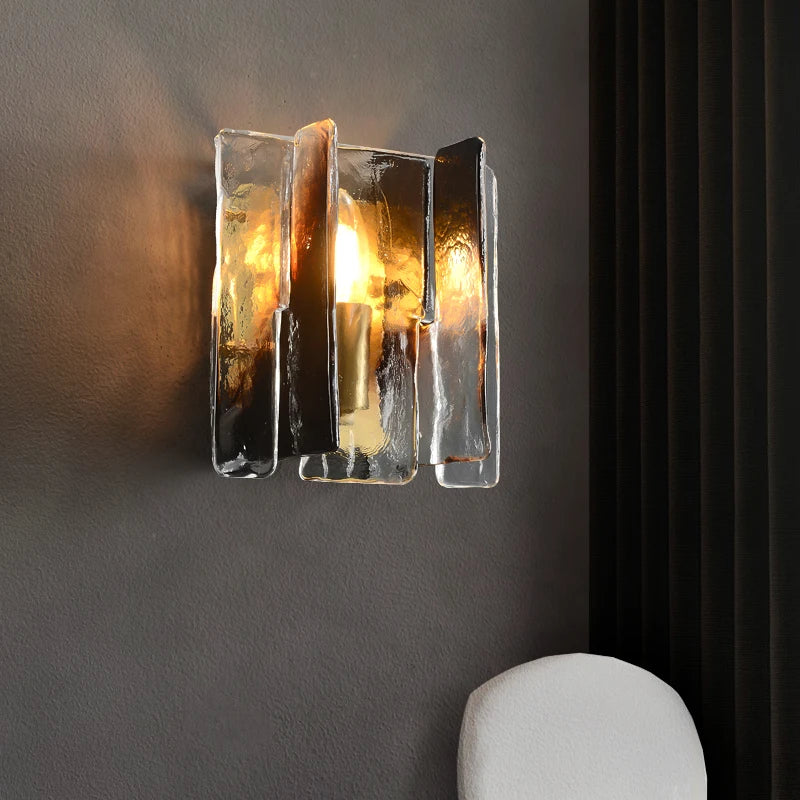 Modern Luxury Living Room Brass Wall Lamp TV Wall Decorative Lamp