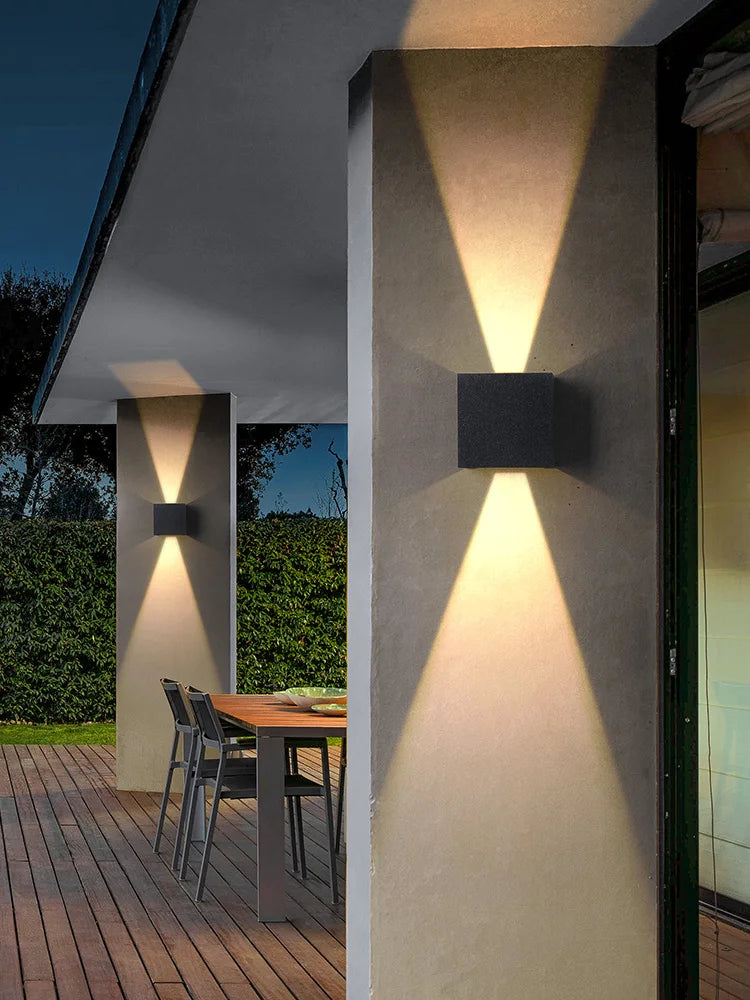 Wall lamp, garden light, waterproof villa exterior wall lamp, garden