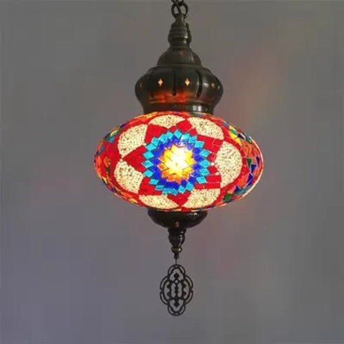 25cm Turkish Mosaic Wall Lamps Luminaria Applique Murale Intérieur Led