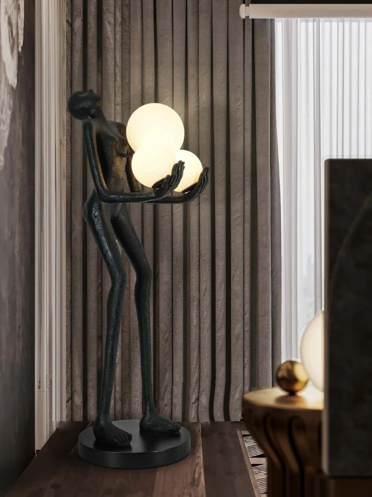 Abstract Humanoid Art Sculptured Ornaments Living Room Light Luxury