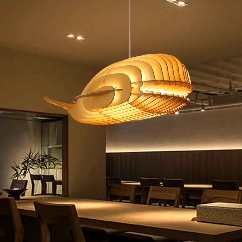 Fish shaped chandelier creative personality modern simple Japanese