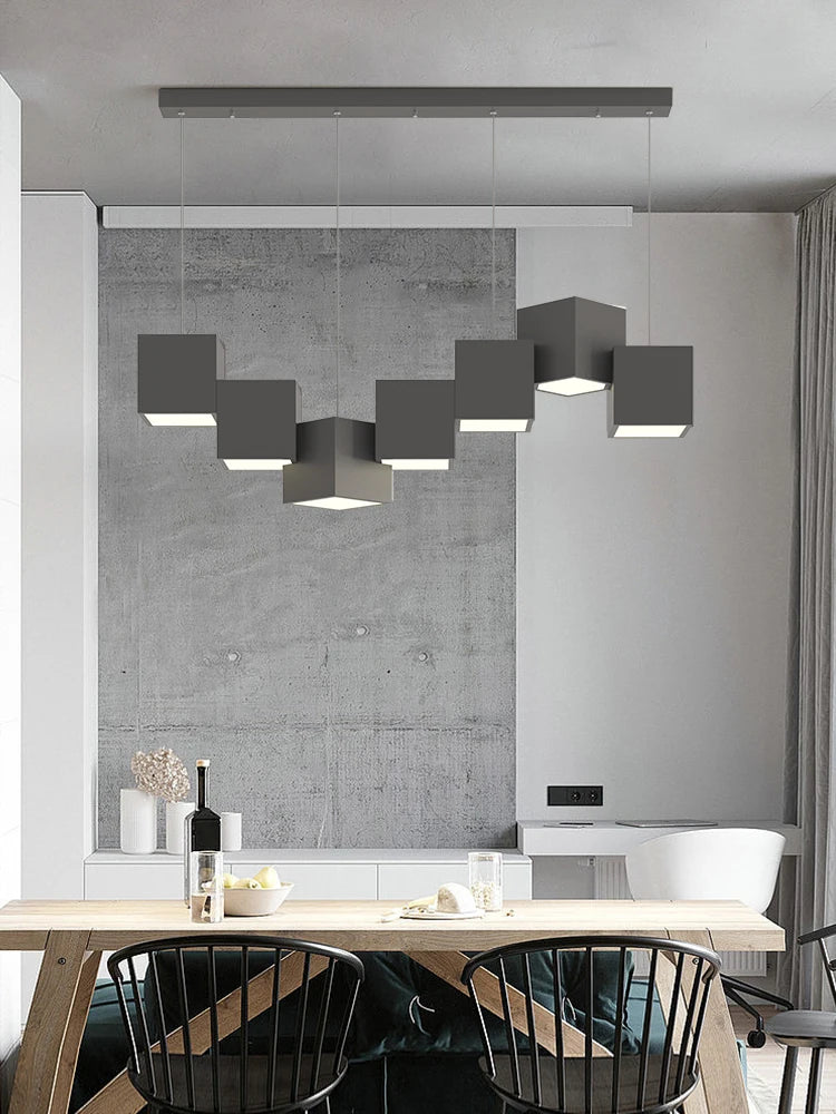 Geometric Pendant Light Is Used For Dining Room Bedroom Living Kitchen
