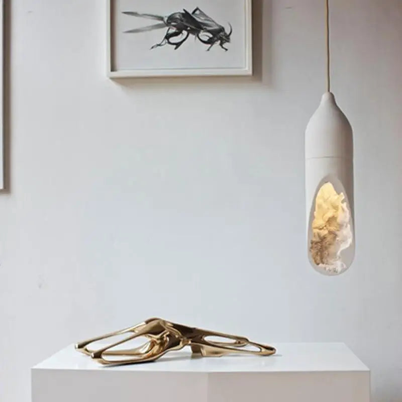 Pendant Lamp Modern Creative Plaster Hanging Lamp