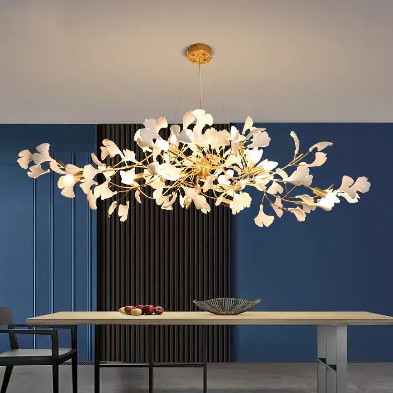 Modern Luxury Ceramic Chandelier Lighting for Living Room Dining
