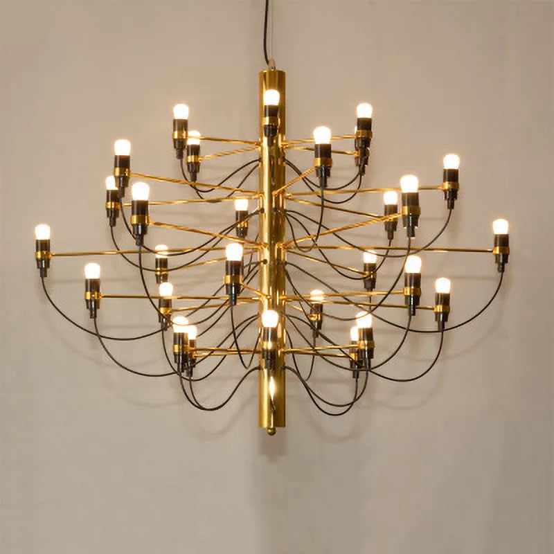Modern Led Ceiling Chandelier Replica Pendant Lights Luxury Flo