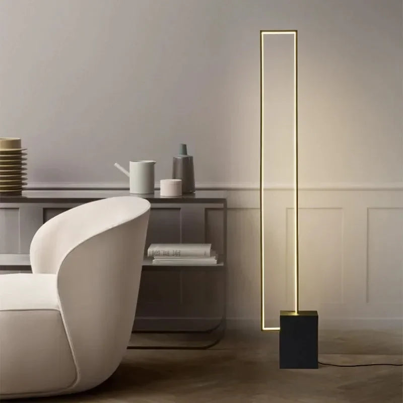 Floor Lamps Led Lights Nordic Room Decor Living Minimalist Design