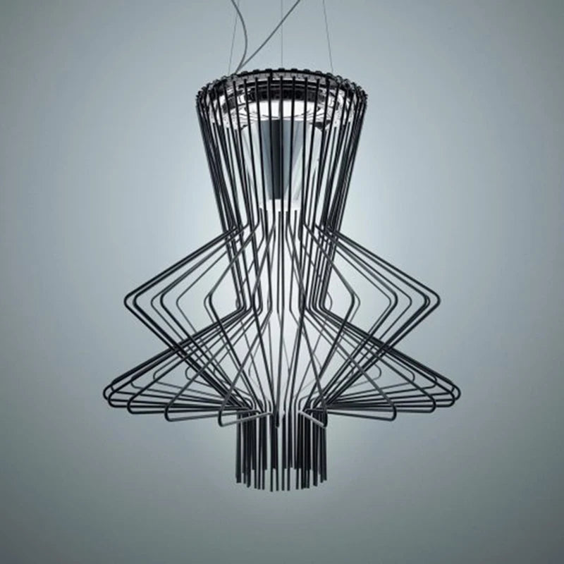 Postmodern Cross-border Minimalist Industrial Style Hanging Lamp Iron