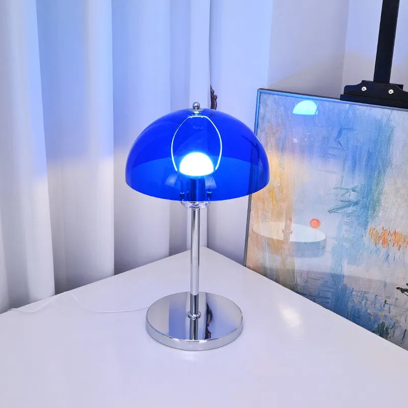 LED Mushroom Table Lamp Dimmable with USB Cord