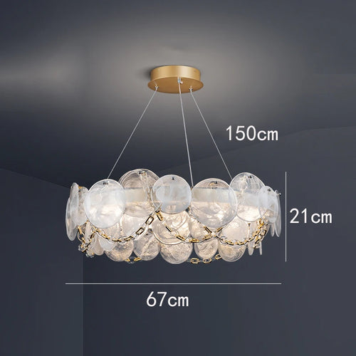 Nordic Bedroom Decor Pendant Lamp - Modern LED Lights for Indoor Rooms