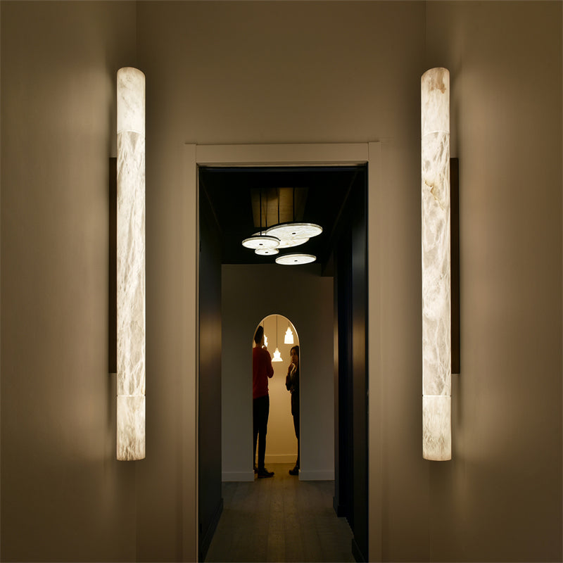 Alabaster Linear Wall Sconce