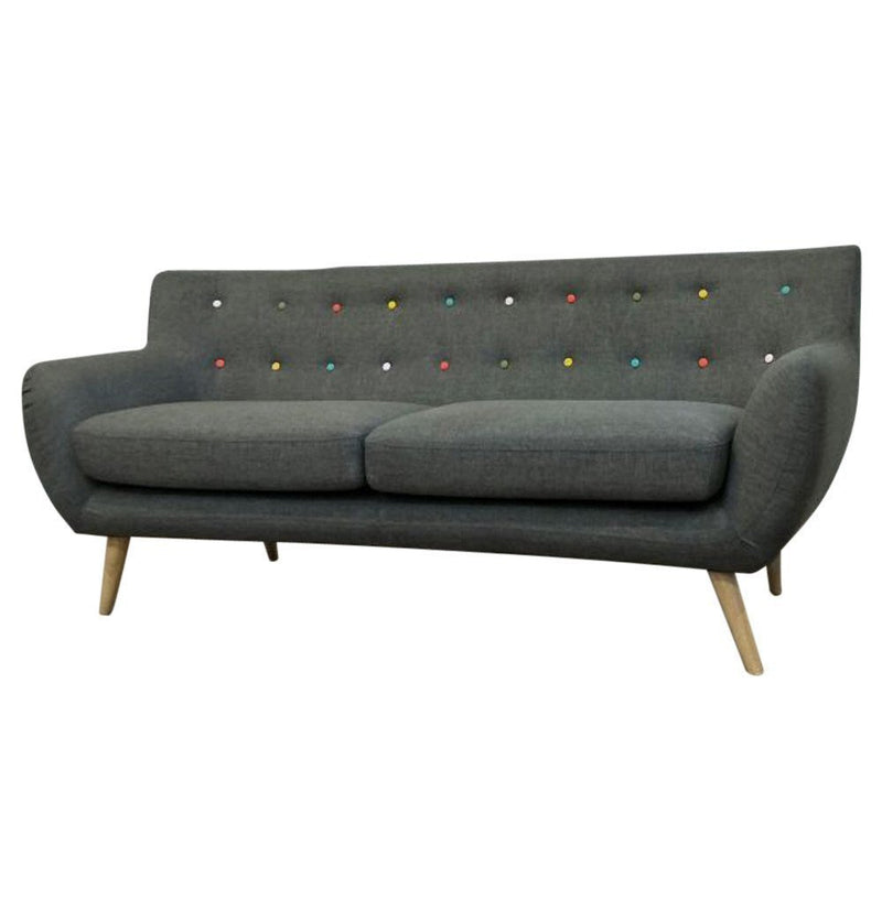 Ebba - Grey 3-Seater Sofa