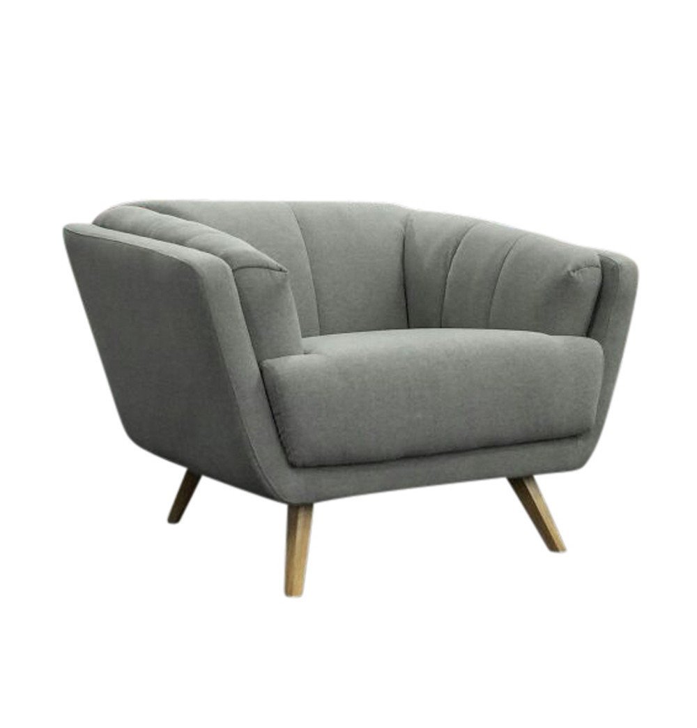 Alice - Light Grey Armchair