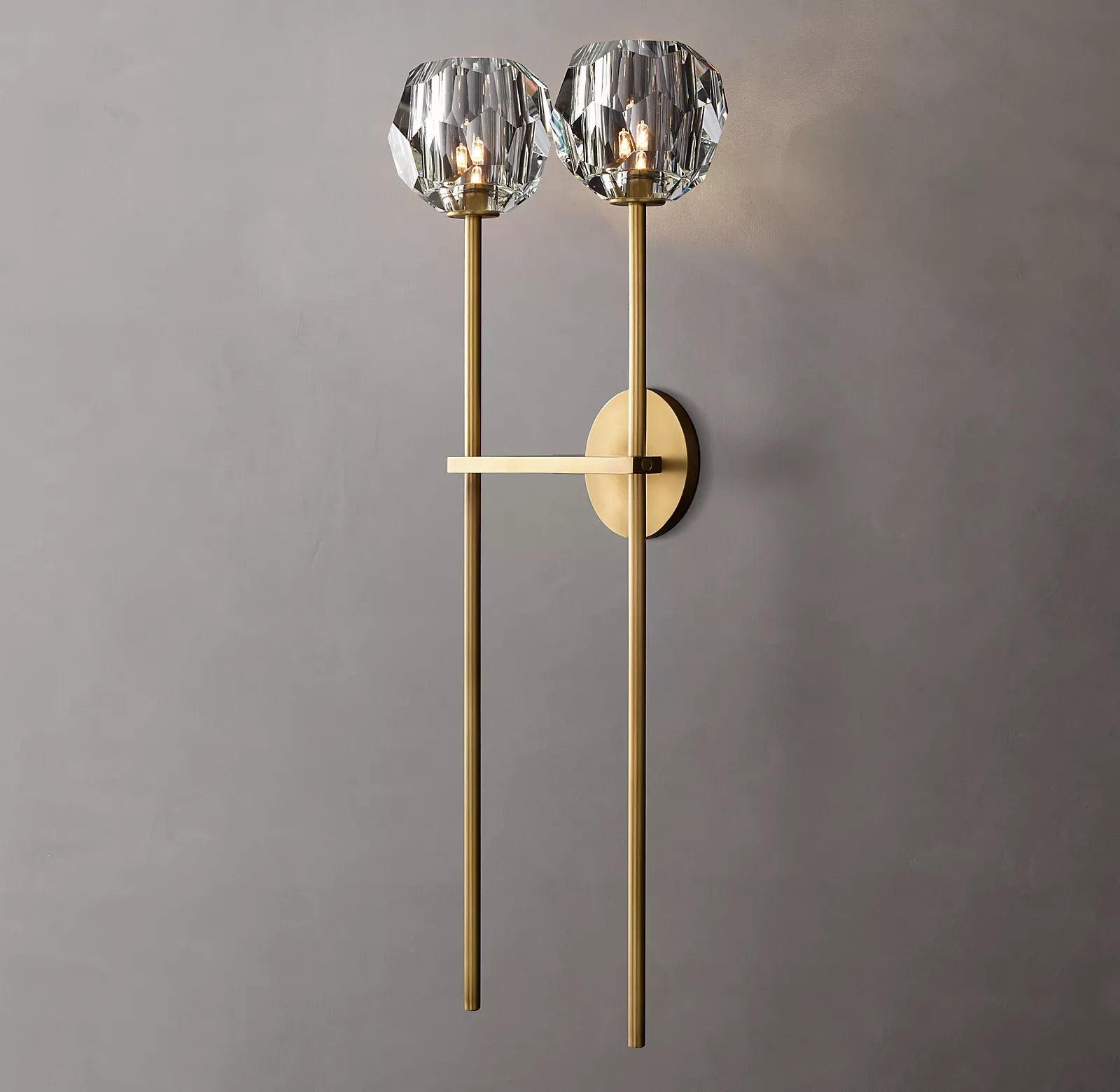 Balle De 2-Head Wall Sconce