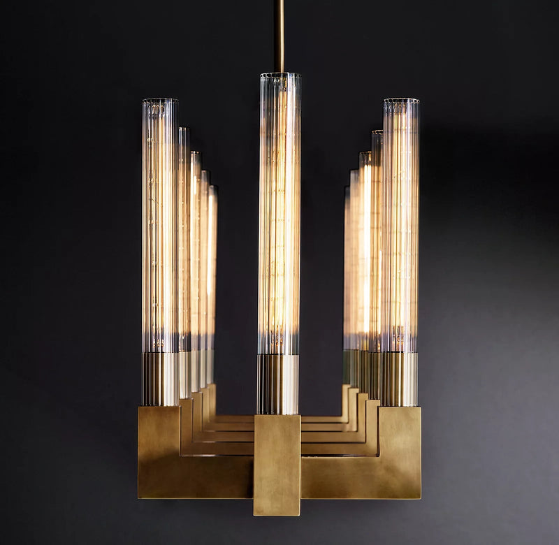 Channe Linear Chandelier 67"
