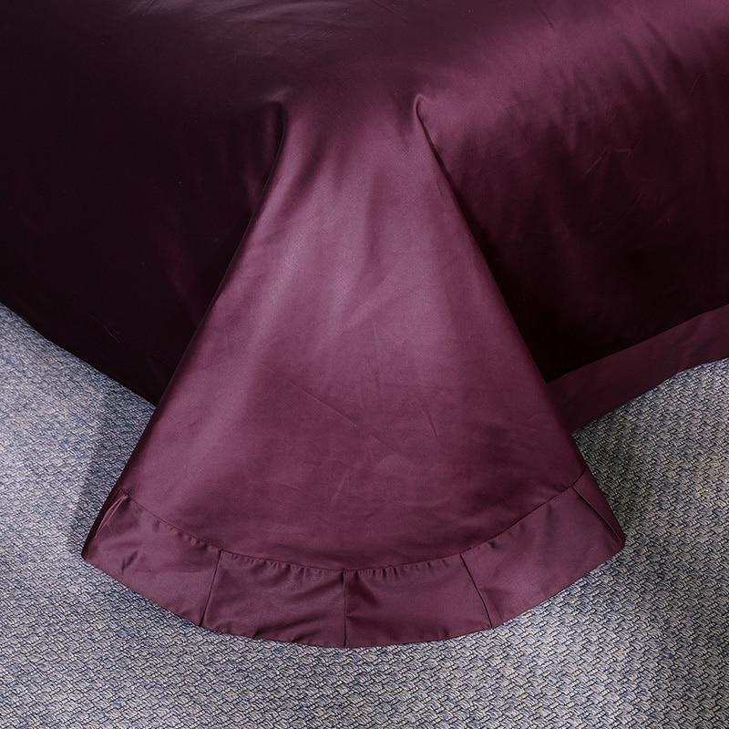 Egyptian Cotton Royal Burgundy Luxury Set