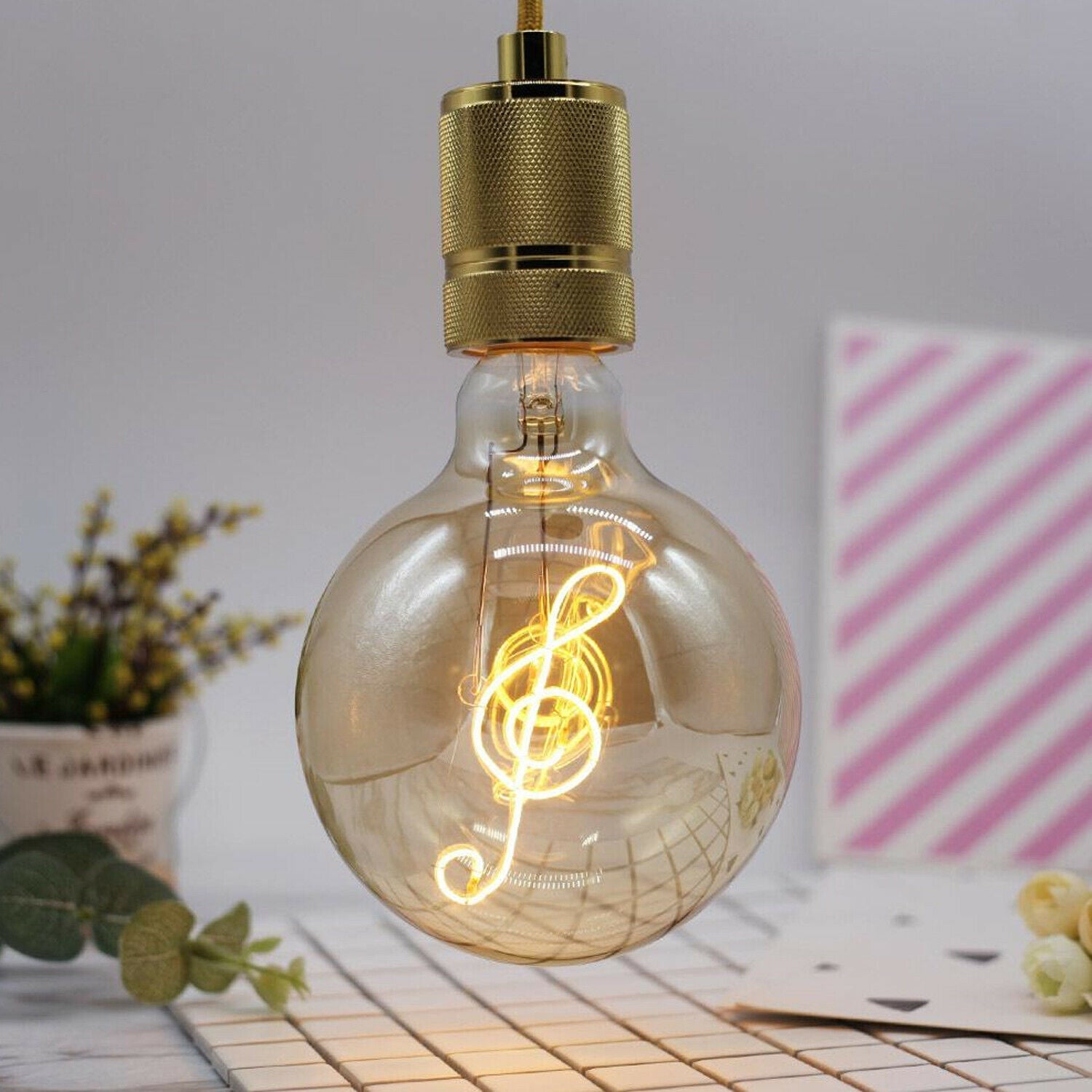 E27 Music Filament LED Light Bulb