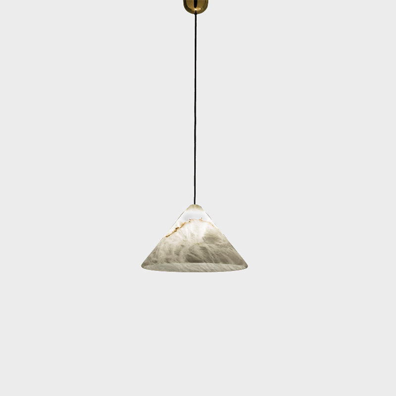 Sakura Modern Alabaster Kitchen Island Pendant Light