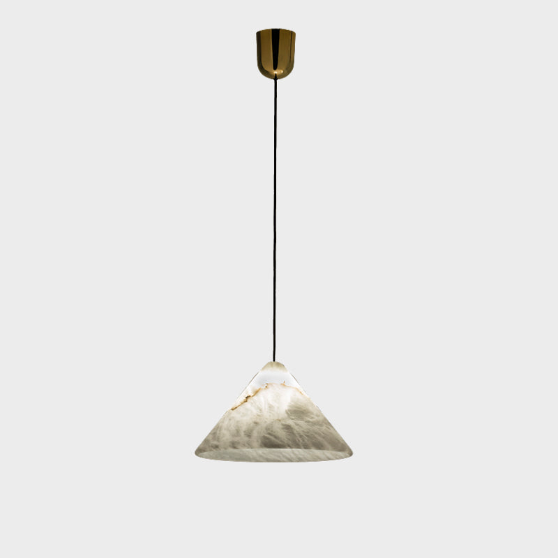 Sakura Modern Alabaster Kitchen Island Pendant Light