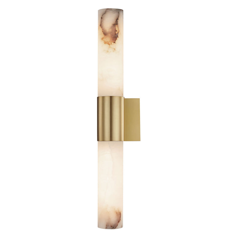 Lina Modern Minimalist Alabaster Sconce for Hallway