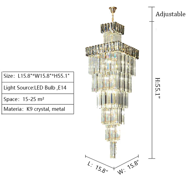 Villa Crystal Chandelier