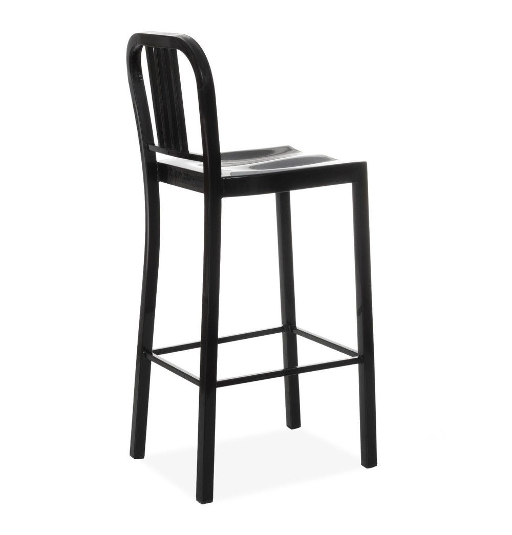 Oliver - Black Bar Stool