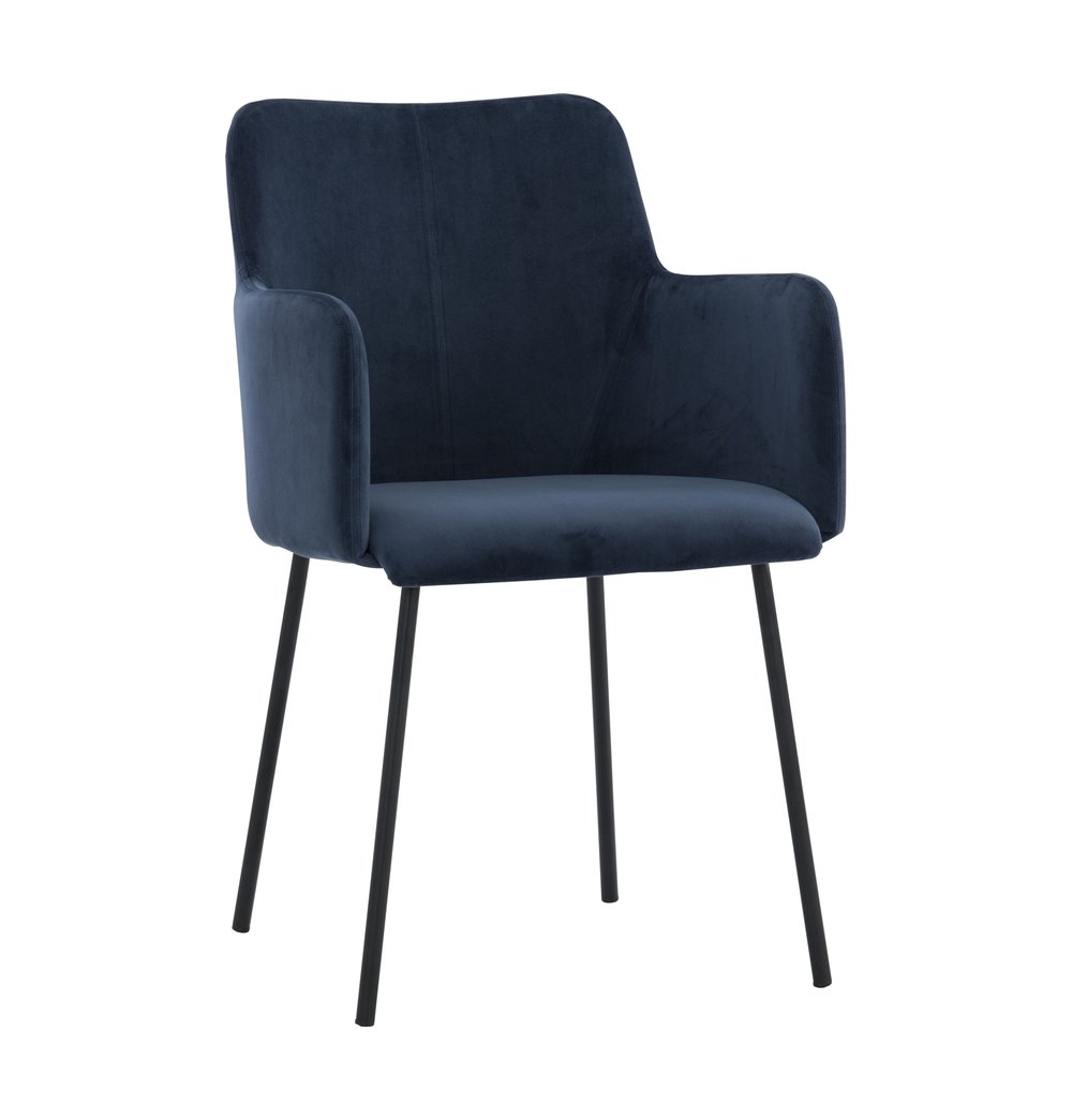 Desta - Navy Blue Dining Armchair