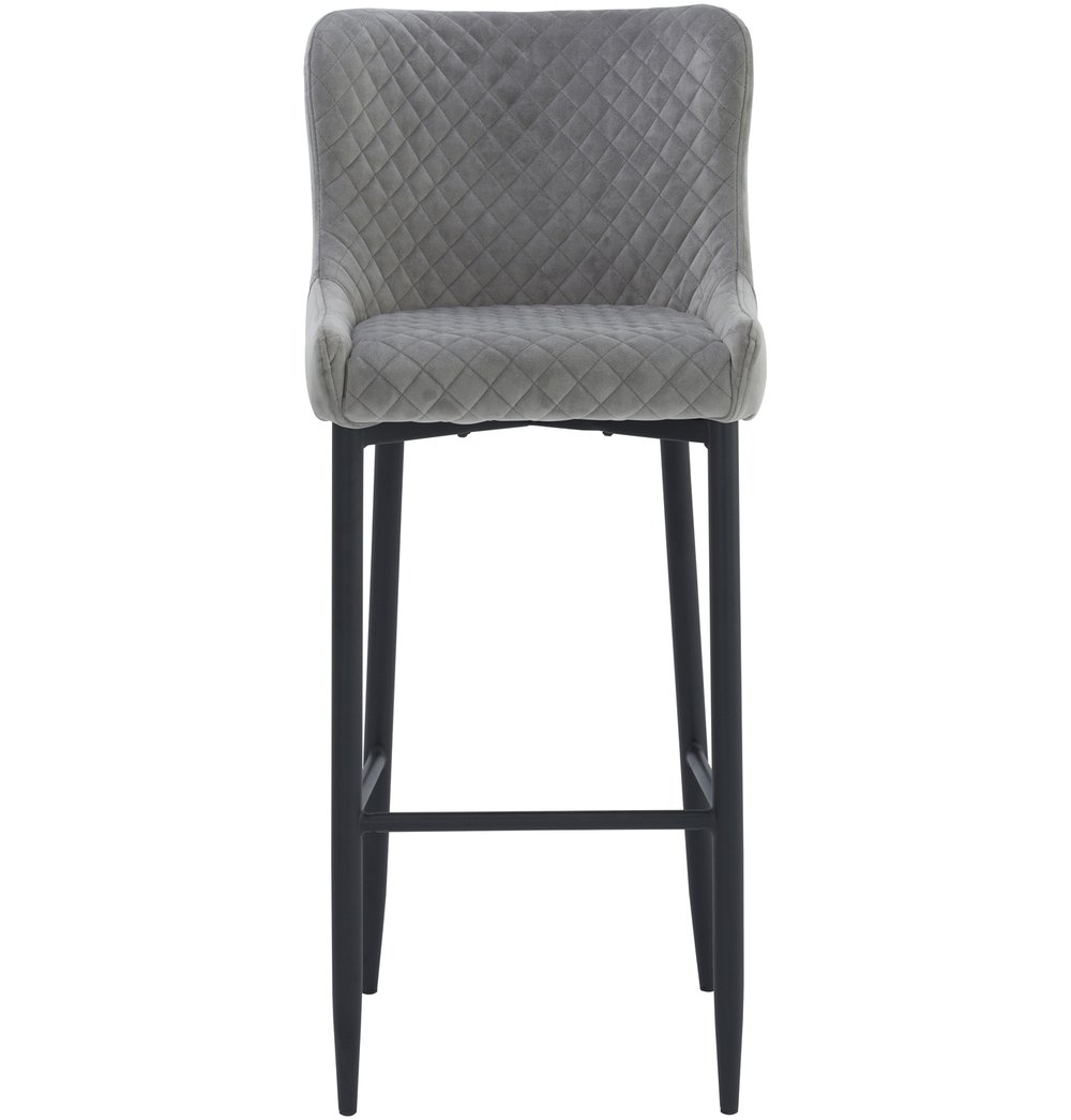 Saskia - Gray Bar Stool