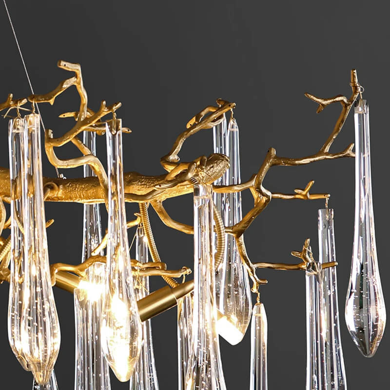 Decorative Raindrop Chandelier