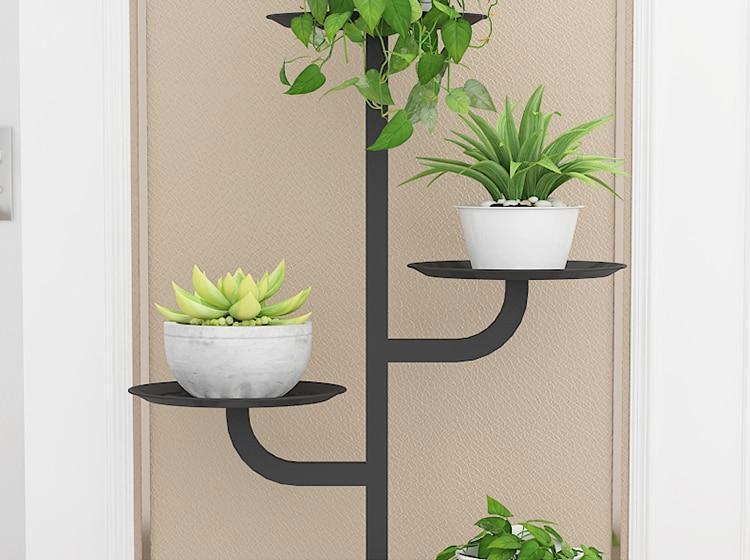 Arden - Modern Iron Tree Multi Level Planter Display