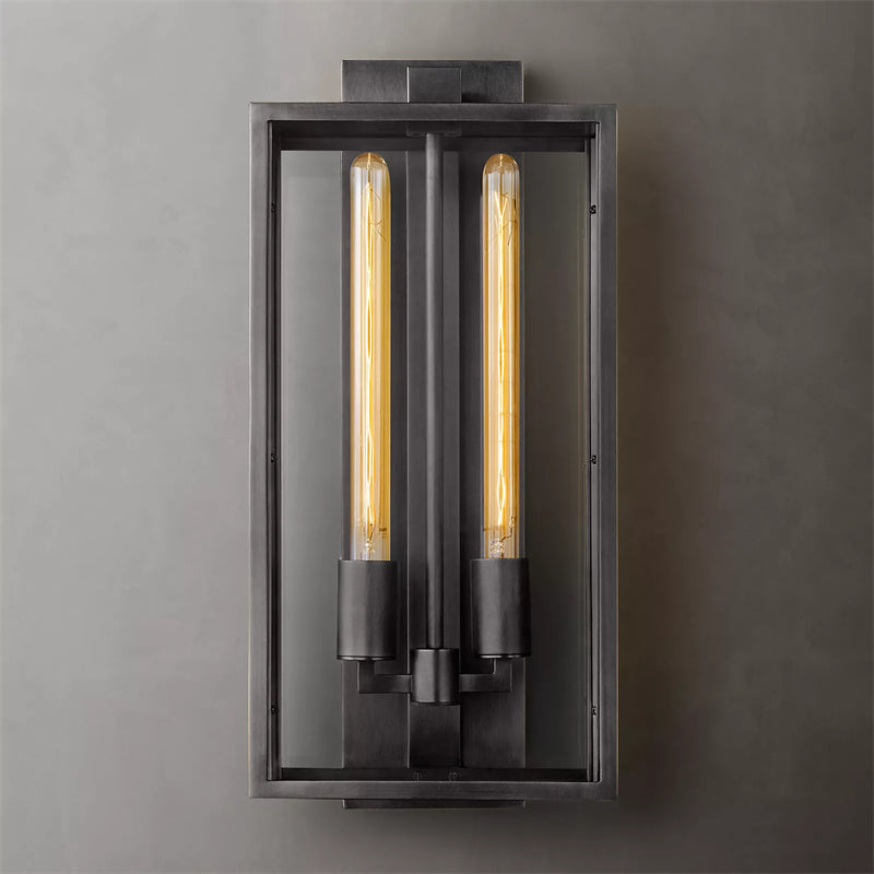 Beckman Modern Outdoor Wall Sconce 21", Glamorous Wall Lamp