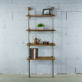 Four Shelf Wall Mounted Bookcase