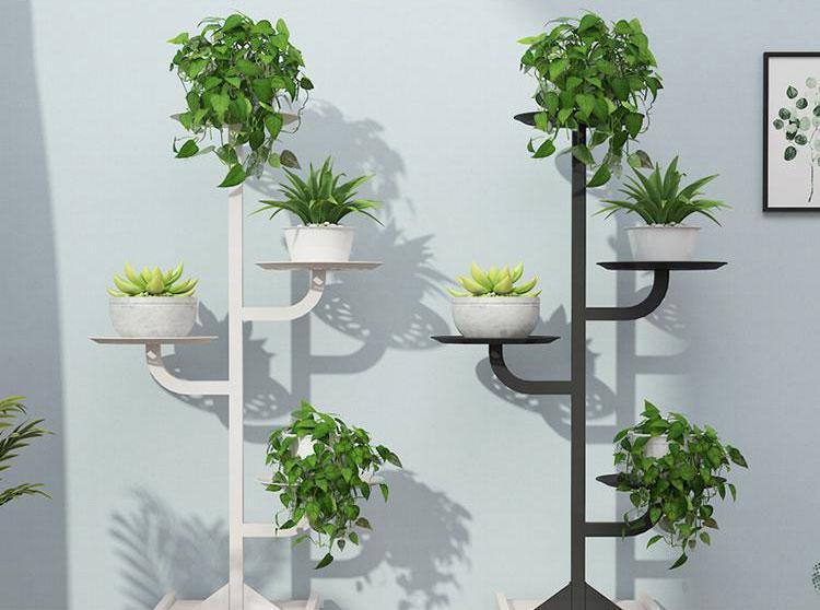 Arden - Modern Iron Tree Multi Level Planter Display