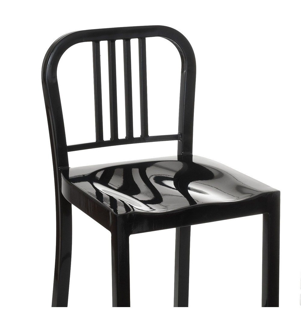 Oliver - Black Bar Stool