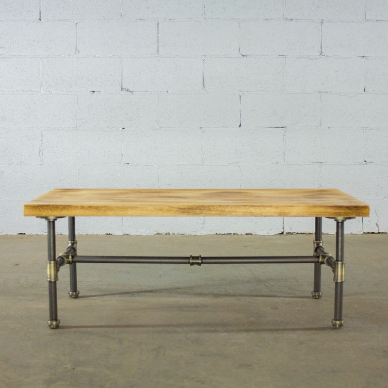 Modern Industrial Rectangular Coffee Table