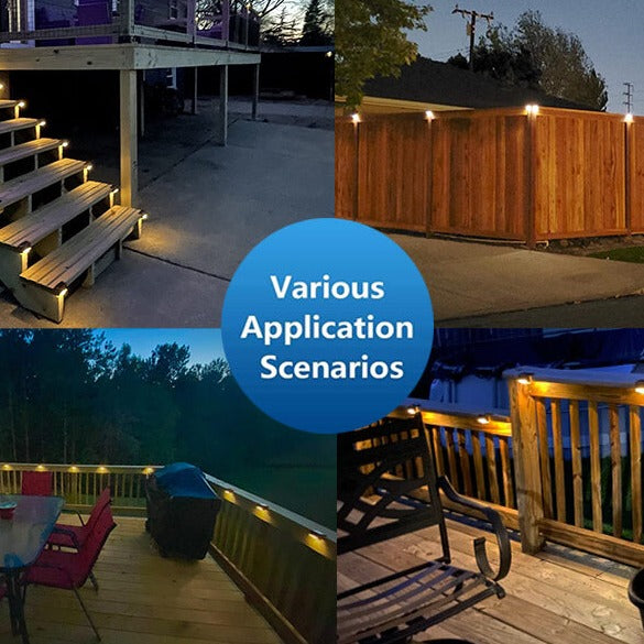 Waterproof LED Solar Stair Lights
