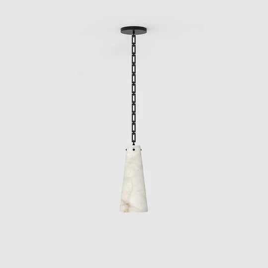 Contemporary Unique Alabaster Pendant Light