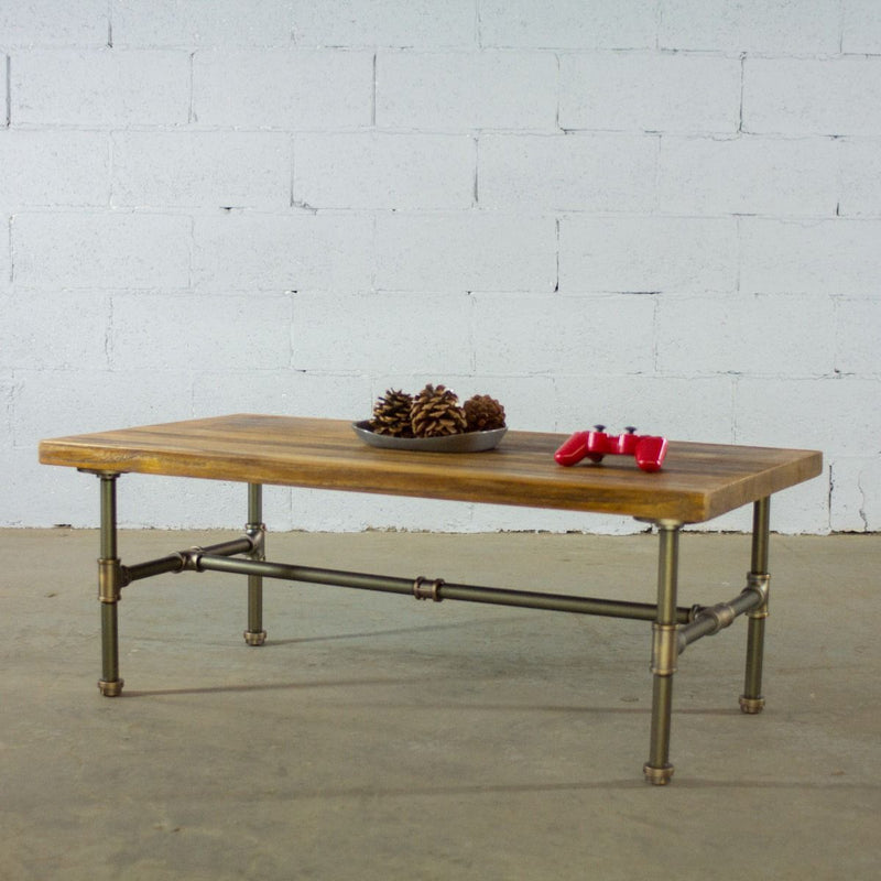Modern Industrial Rectangular Coffee Table