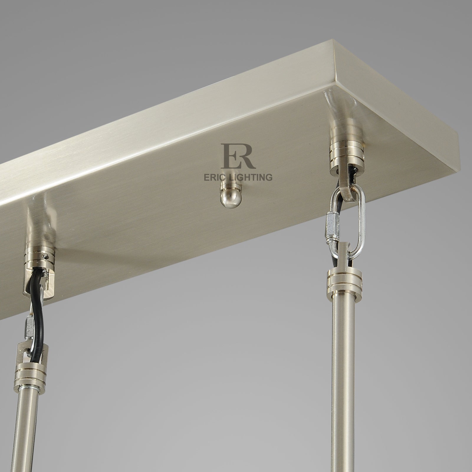 Raindrop De Linear Chandelier 5-Lights L 36"